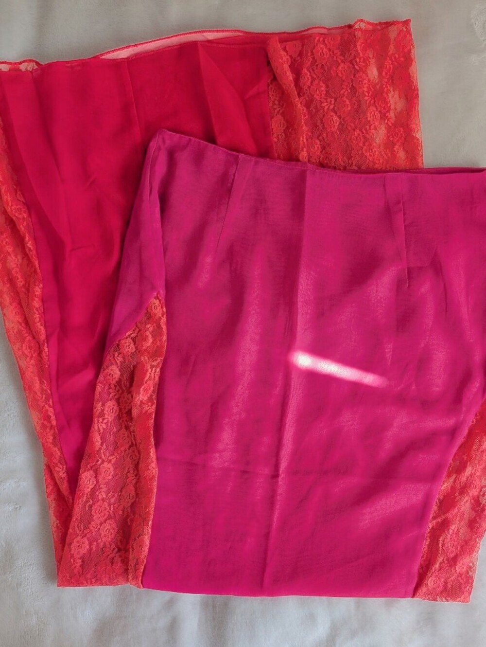 Outcast ombre maxi skirt